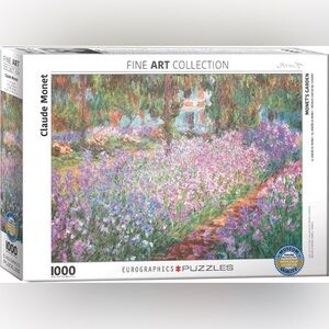Eurographics 1000-Piece Fine Art Puzzle - Monet Garden